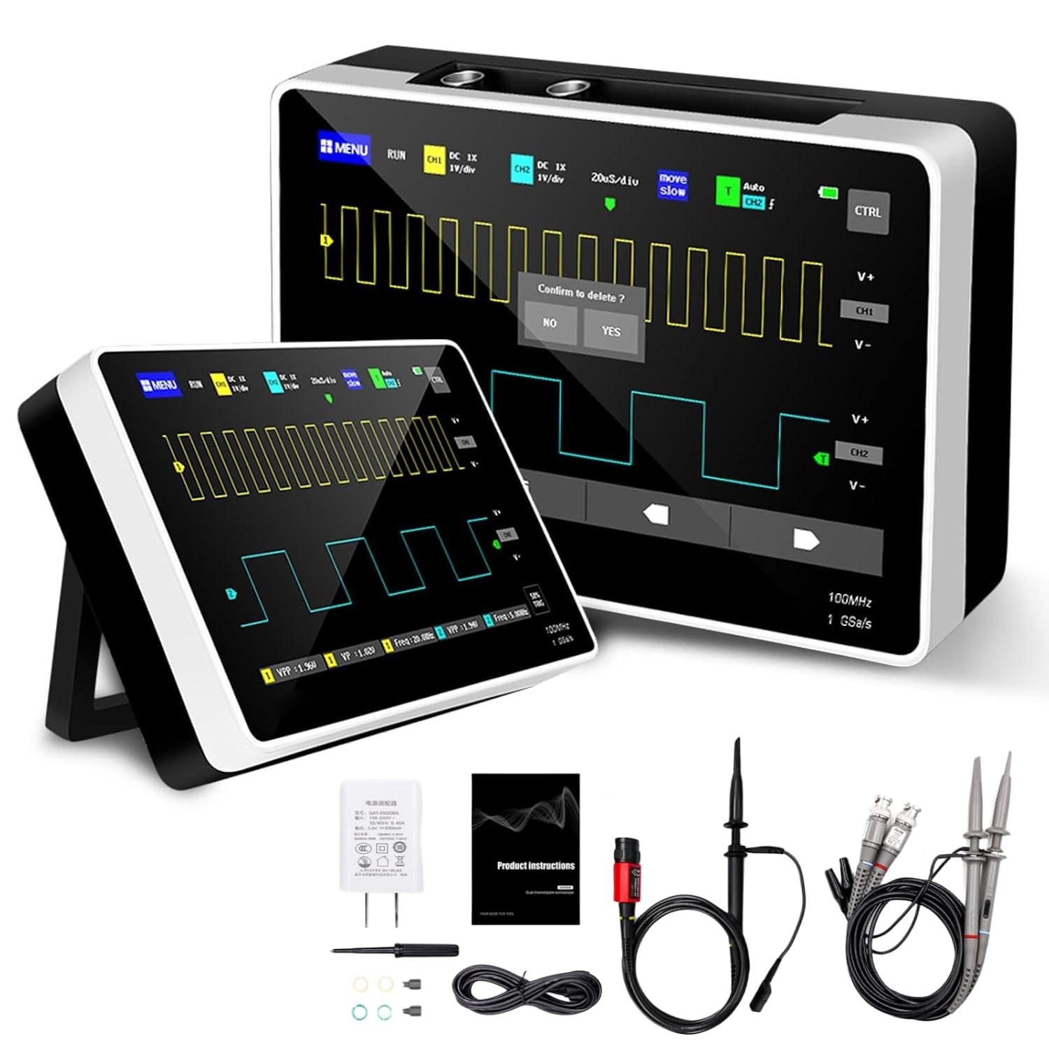 Electronics Repair Engineer - 2CH 100MHz 1GSa S Tablet Oscilloscope