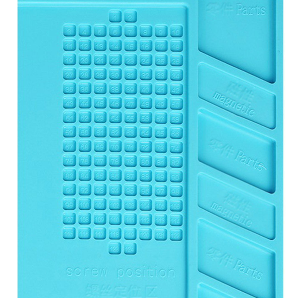 Heat Mat Silicone - S-160 Magnetic Silicone Soldering Mat Heat