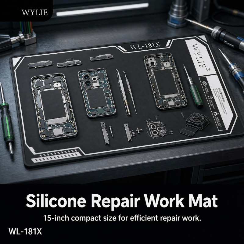 Electronics Repair Mat - WYLIE WL-181X Silicone Repair Work Mat