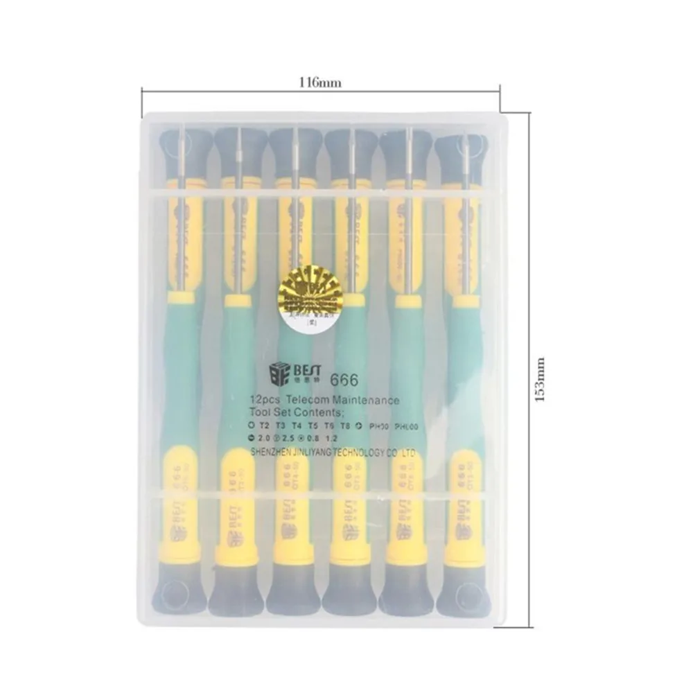 12Pcs/Set Screwdriver P2 P5 0. - Pentalobe Screwdriver Set review and price