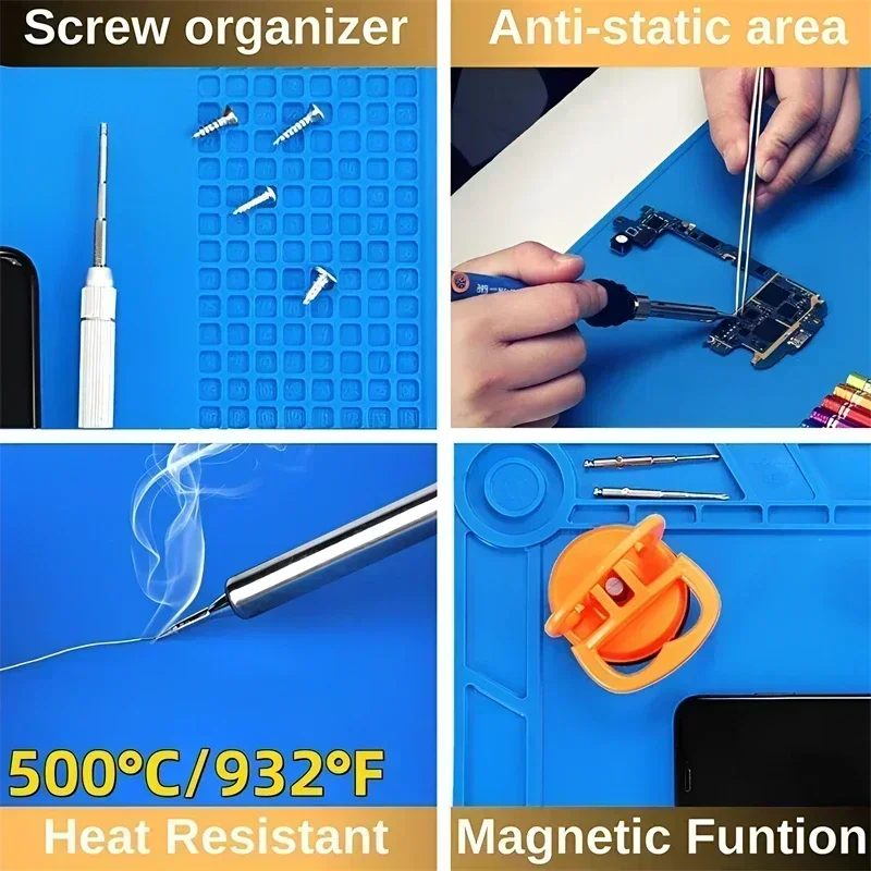 Magnetic Mat Silicone Repair M - Electronics Repair Mat review and price