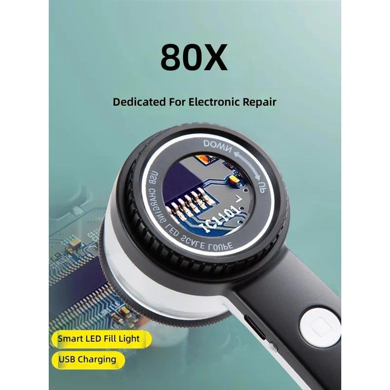 for  HD 80X  Electronic Magnif - Electronics Repair Engineer review and price