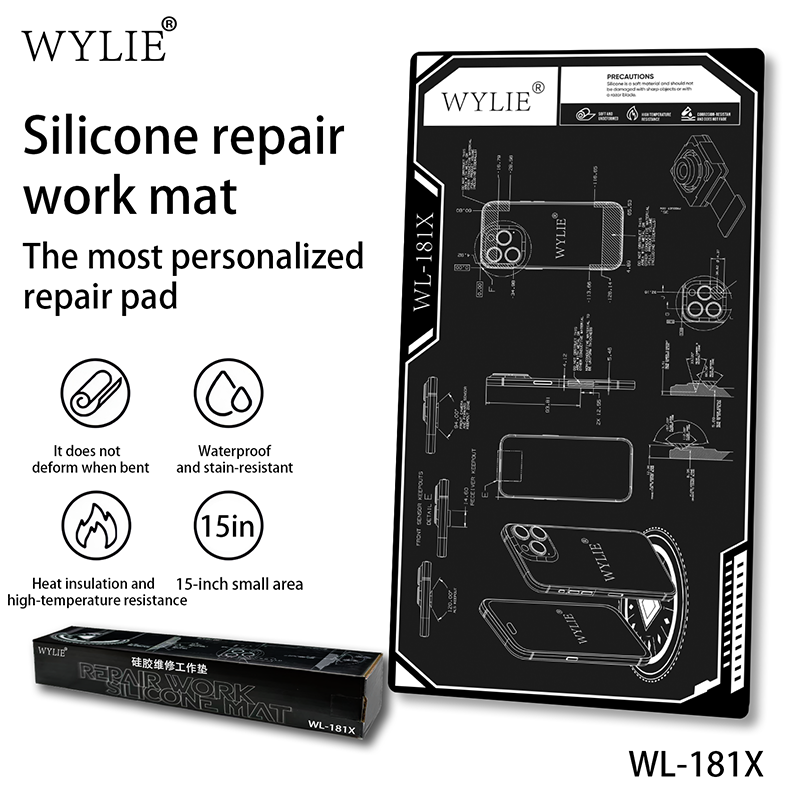 WYLIE WL-181X Heat Resistant I - Electronics Repair Mat review and price