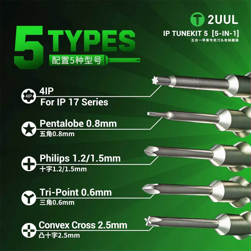 2UUL SD25 IP TUNEKIT 5 Screwdr - Pentalobe Screwdriver Set review and price