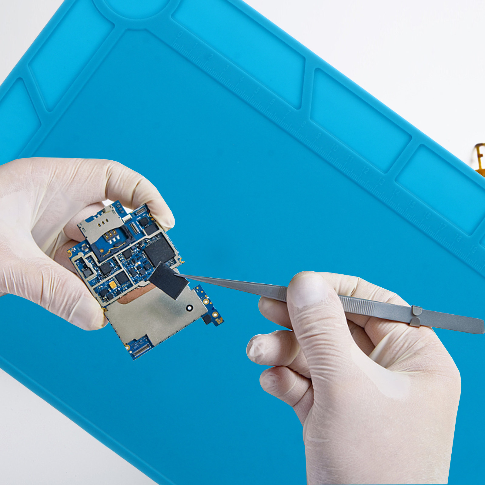 Heat Resistant Silicone Solder - Electronics Repair Mat review and price