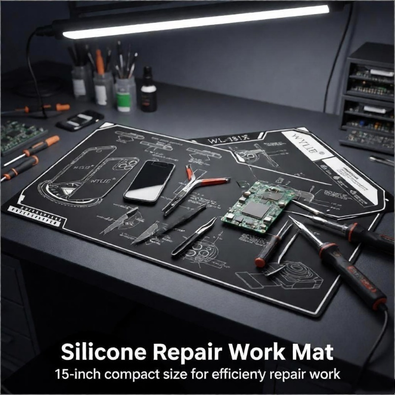 WYLIE WL-181X Silicone Repair  - Electronics Repair Mat review and price