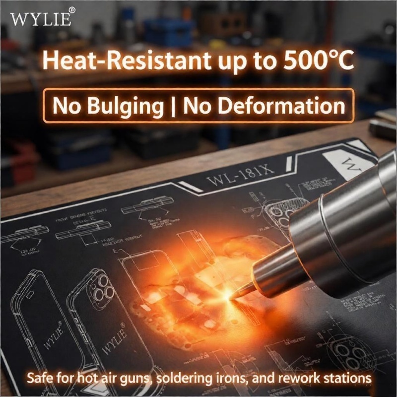 WYLIE WL-181X Silicone Repair  - Electronics Repair Mat review and price
