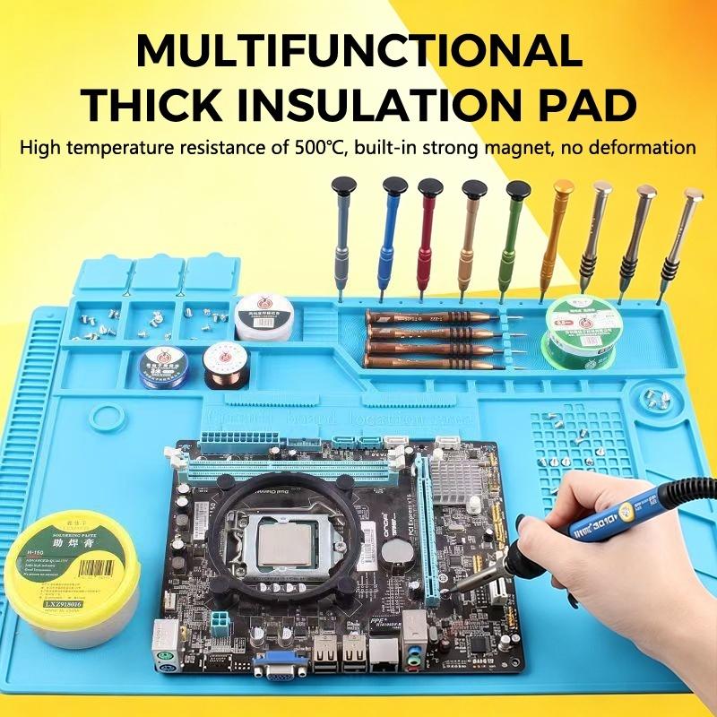 Magnetic Anti Static Silicone  - Electronics Repair Mat review and price