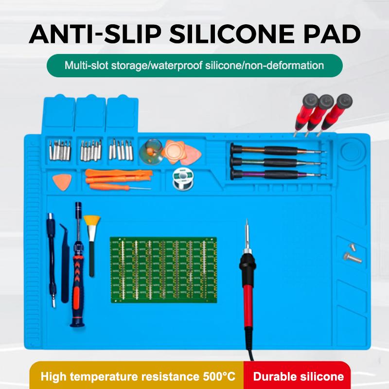 Magnetic Anti Static Silicone  - Electronics Repair Mat review and price