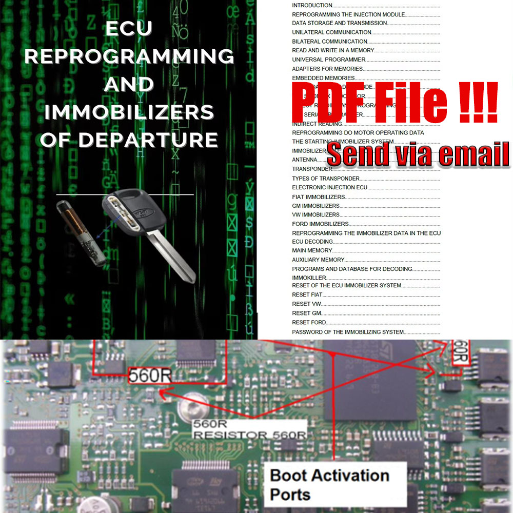 5 PCS ECU REPAIR Manuals E-BOO - Electronics Repair Guide review and price