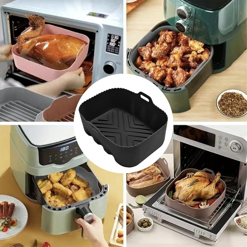 Reusable Silicone Air Fryer Li - Heat Mat Silicone review and price