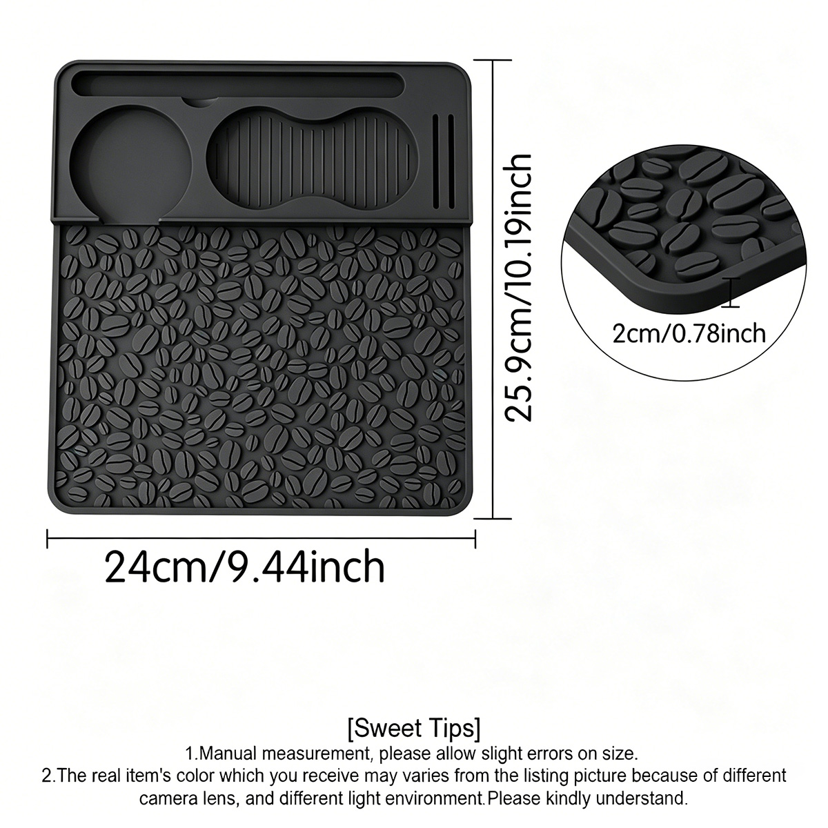 Espresso Tamping Mat, Compatib - Heat Mat Silicone review and price